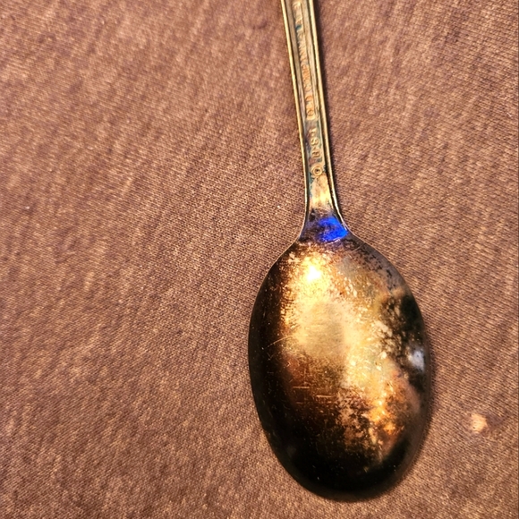 HSI OLD COMPANY PLATE IS DENNIS THE MENACE 6" BABY SPOON - Picture 7 of 7